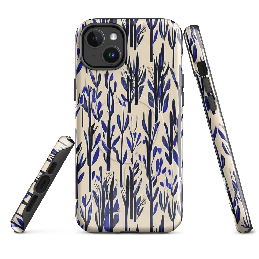Cobalt Grove on MagSafe Tough Case for iPhone® — Front
