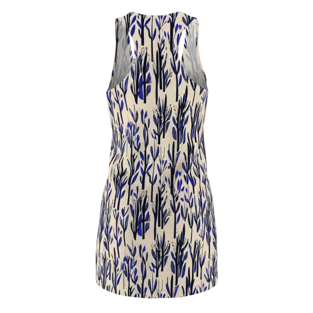 Cobalt Grove on Racerback Dress — Back