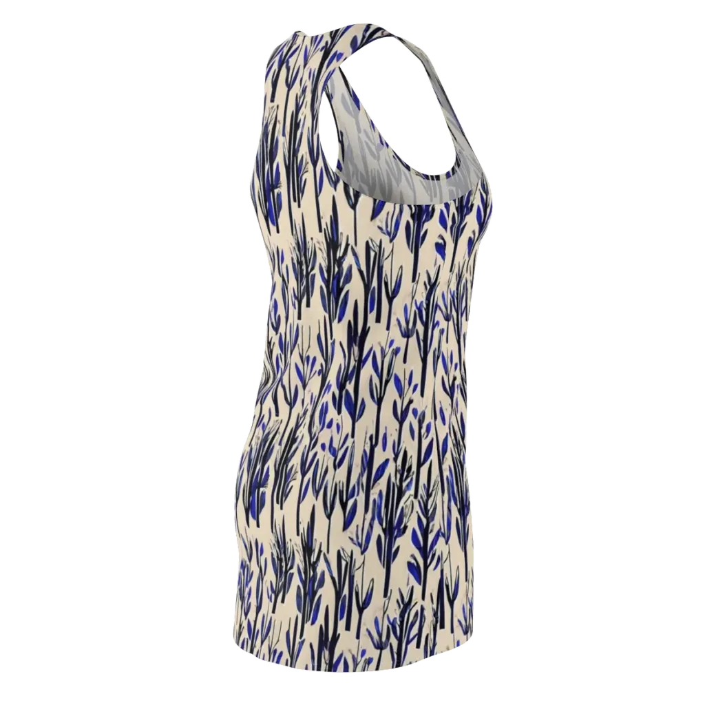 Cobalt Grove on Racerback Dress — Back Side