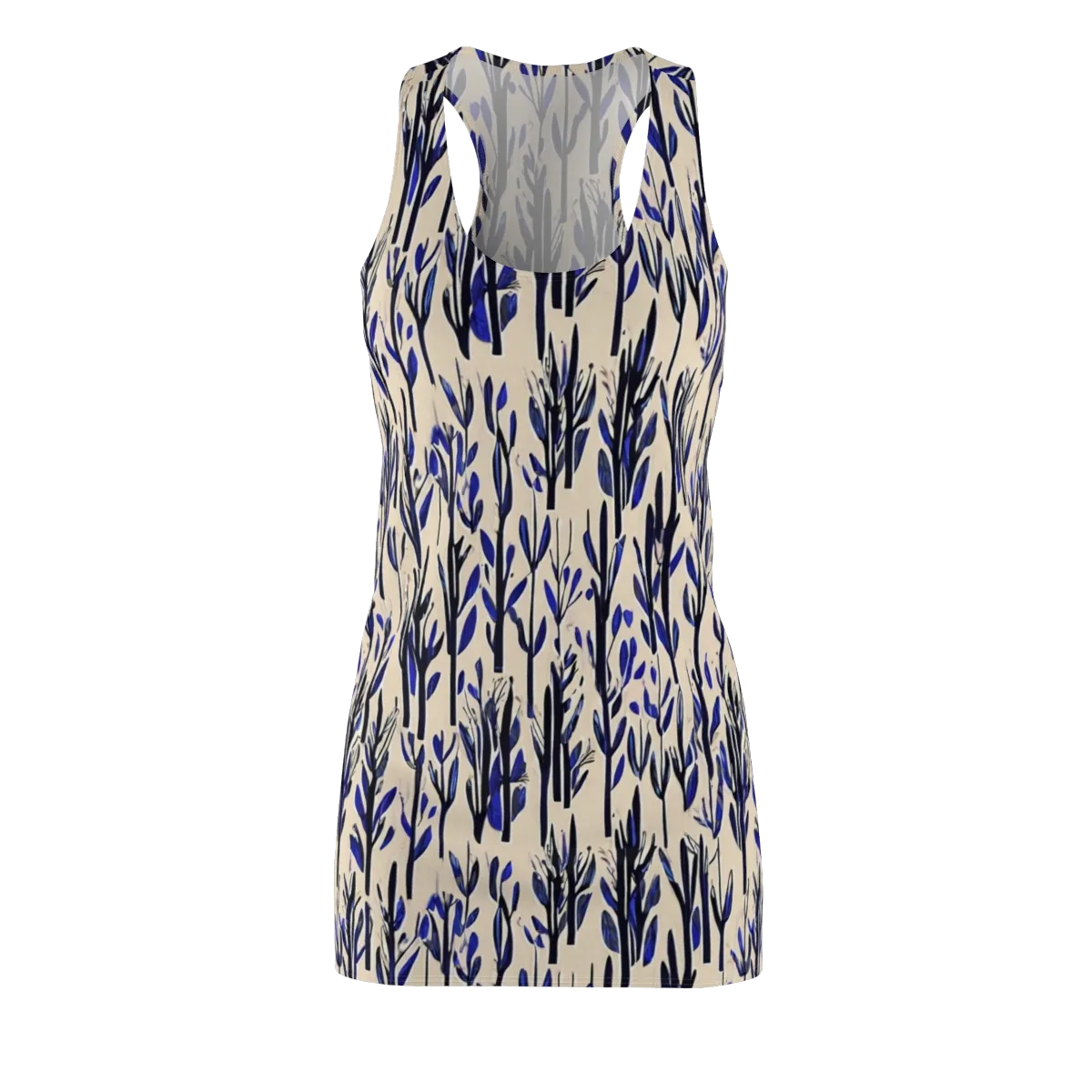 Cobalt Grove on Racerback Dress — Front