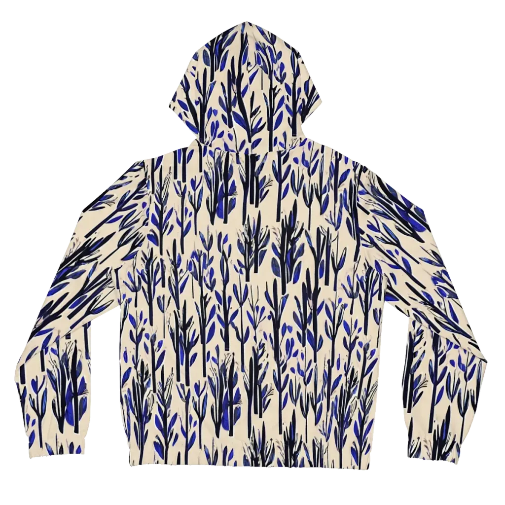 Cobalt Grove on Women's Full-Zip Hoodie — Back