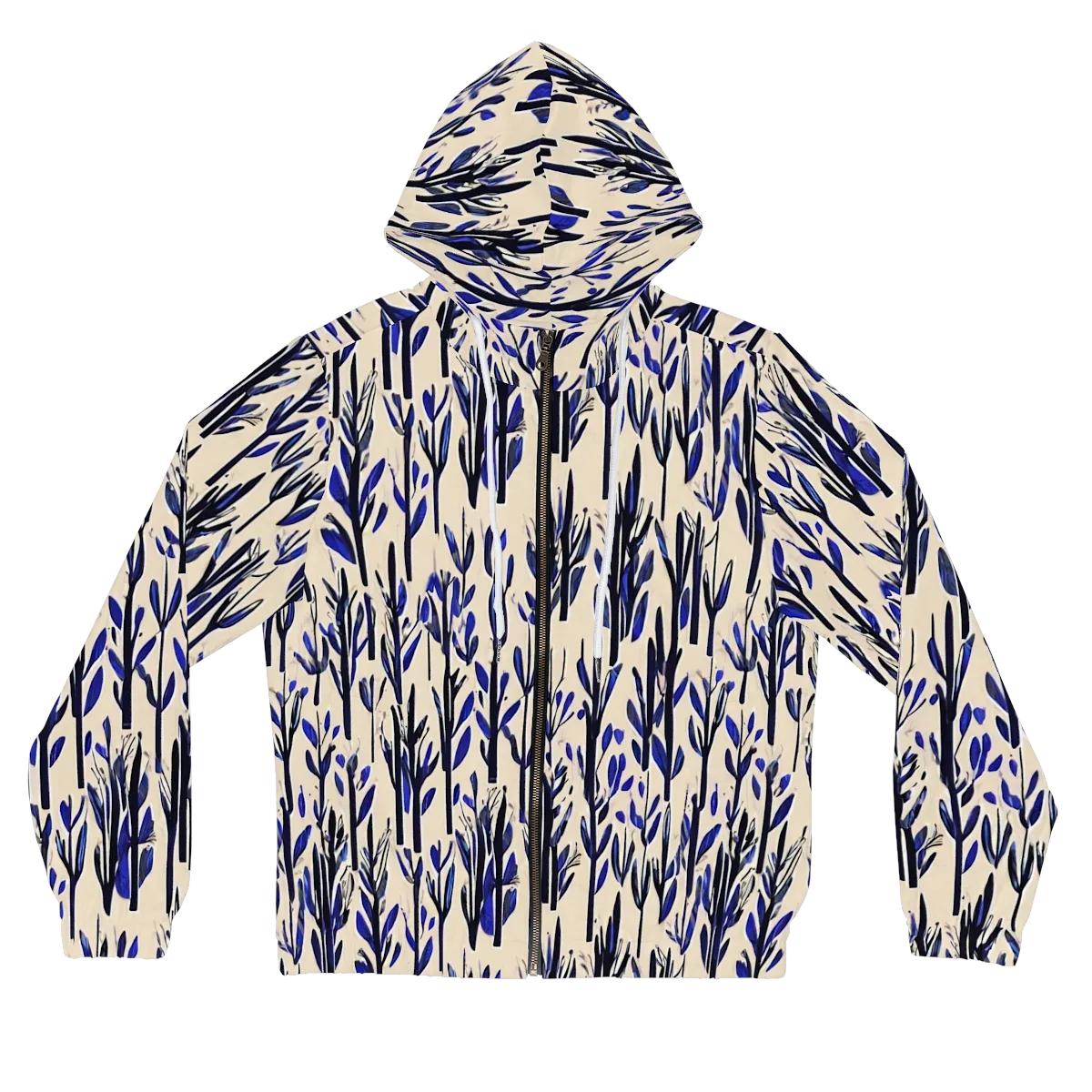Cobalt Grove on Women's Full-Zip Hoodie — Front