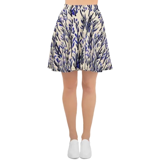 Cobalt Grove on a Skater Skirt