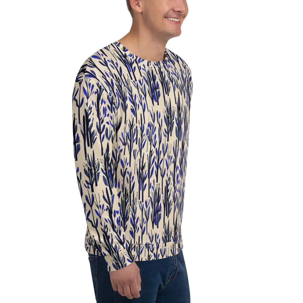 Cobalt Grove on Sweatshirt — Right Front