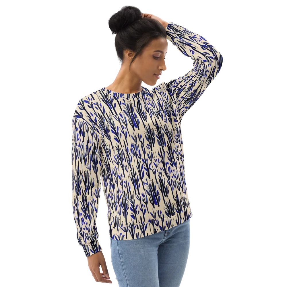 Cobalt Grove on Sweatshirt — Right Front