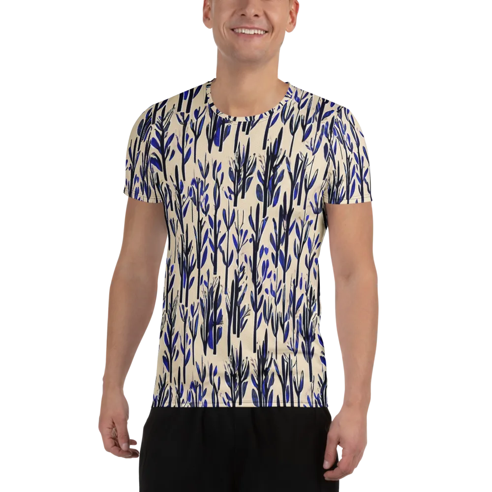 Cobalt Grove on Men's Athletic T-Shirt — Front