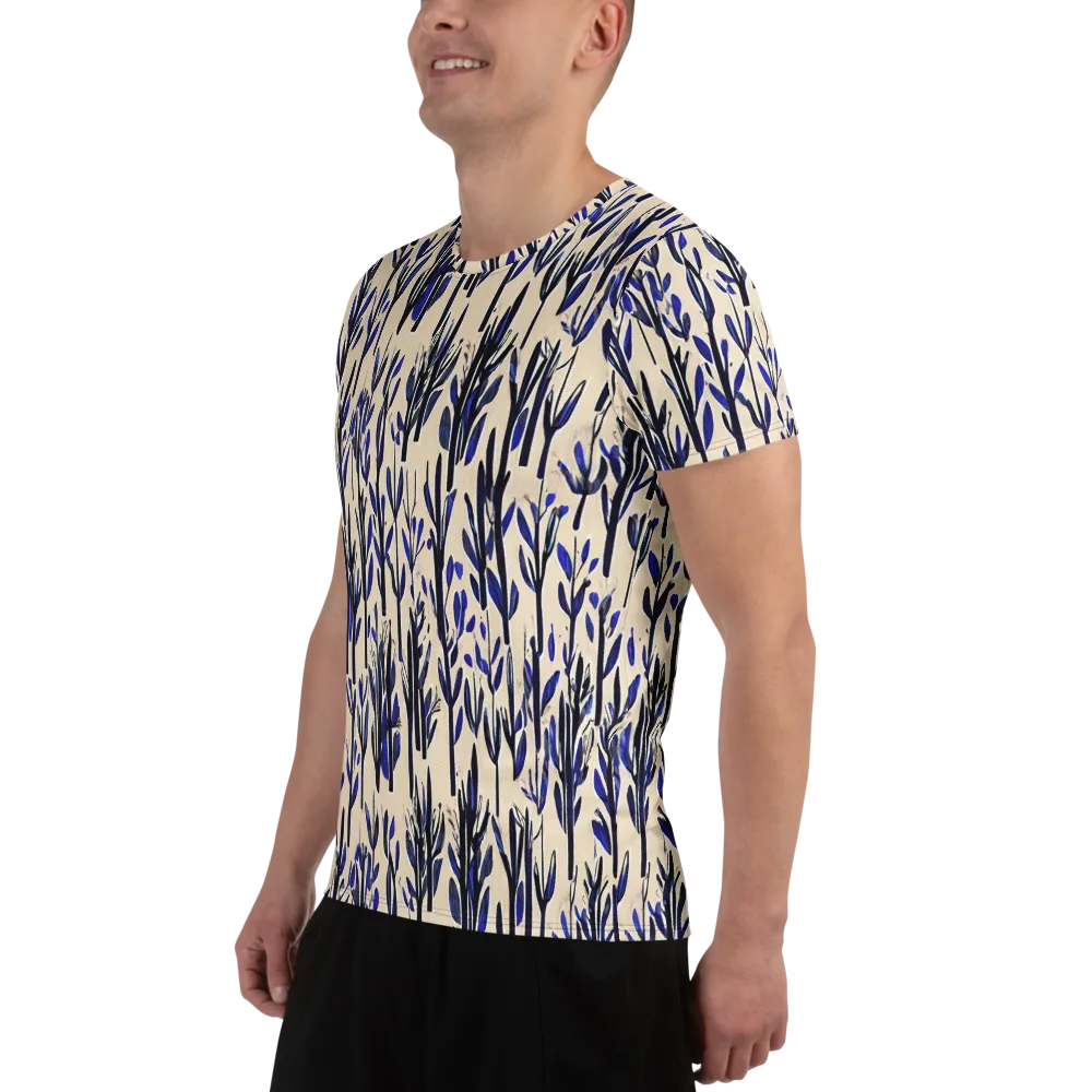 Cobalt Grove on Men's Athletic T-Shirt — Left