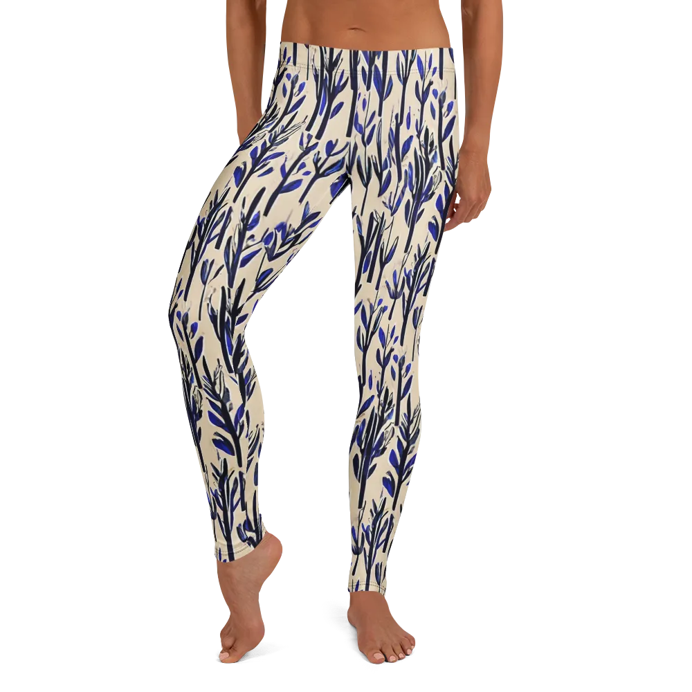 Cobalt Grove on Leggings — Front