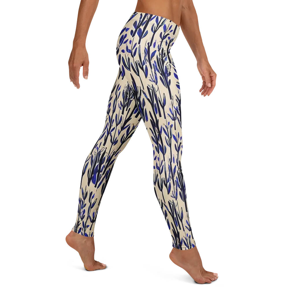 Cobalt Grove on Leggings — Right