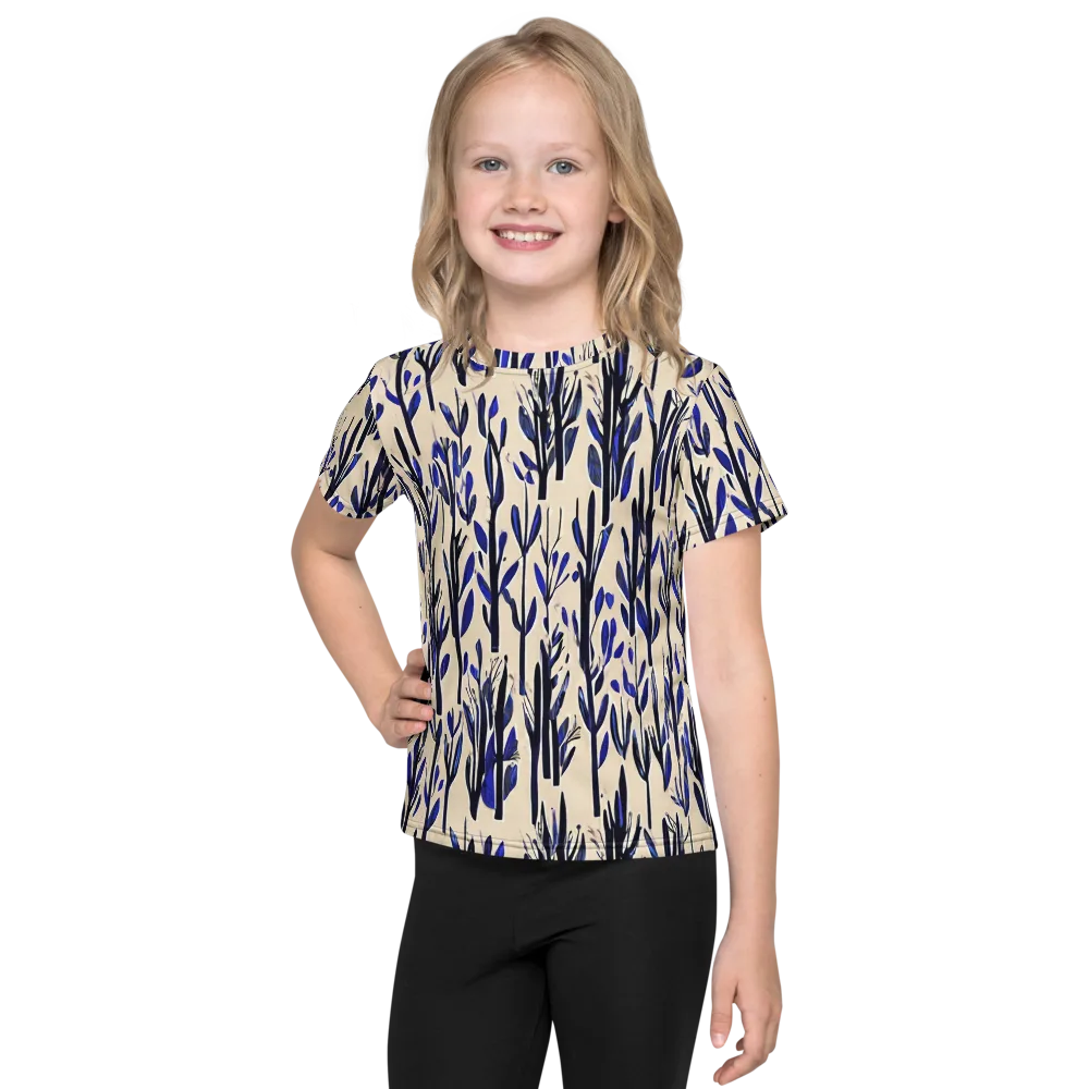 Cobalt Grove on Kids Crew Neck T-Shirt — Front