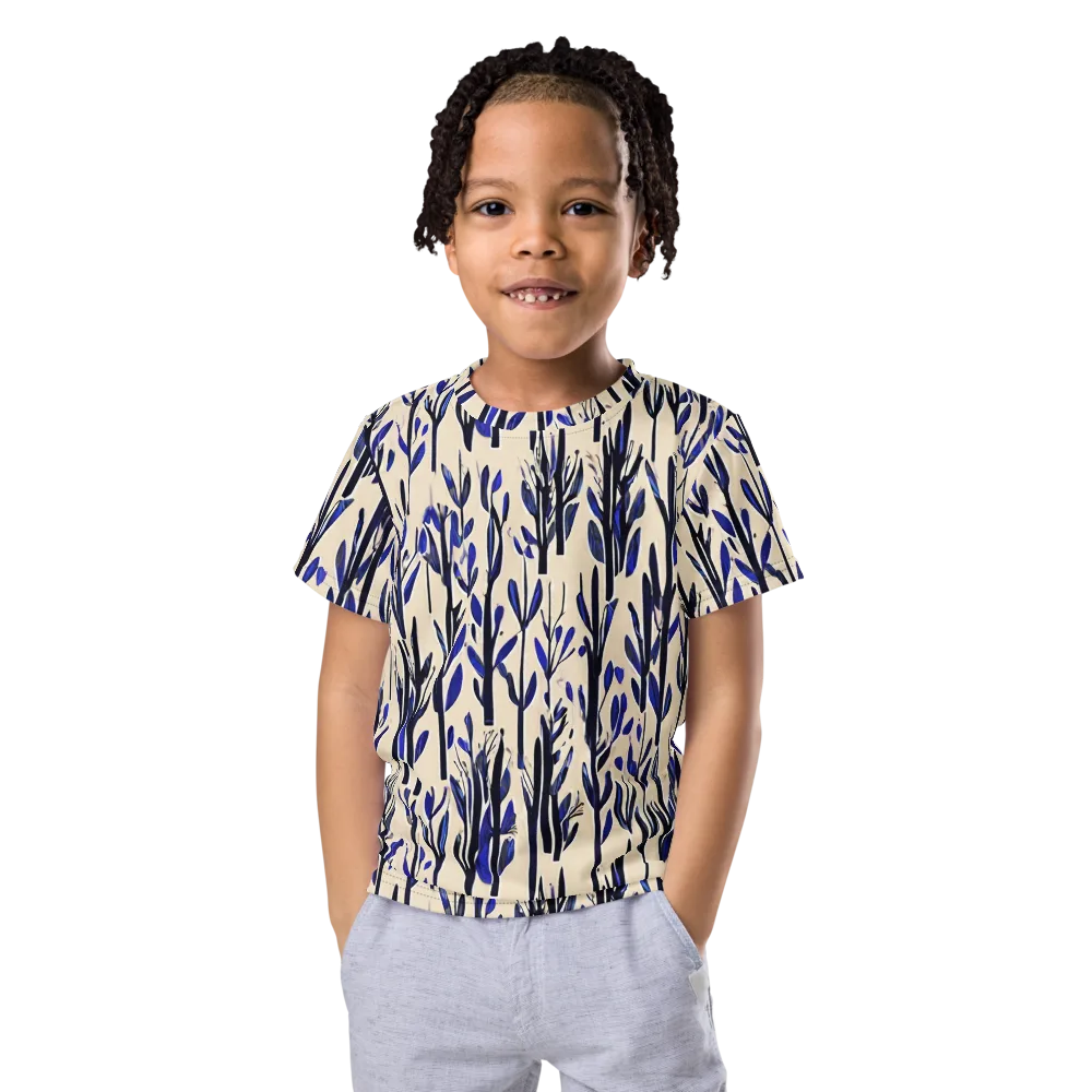 Cobalt Grove on Kids Crew Neck T-Shirt — Front