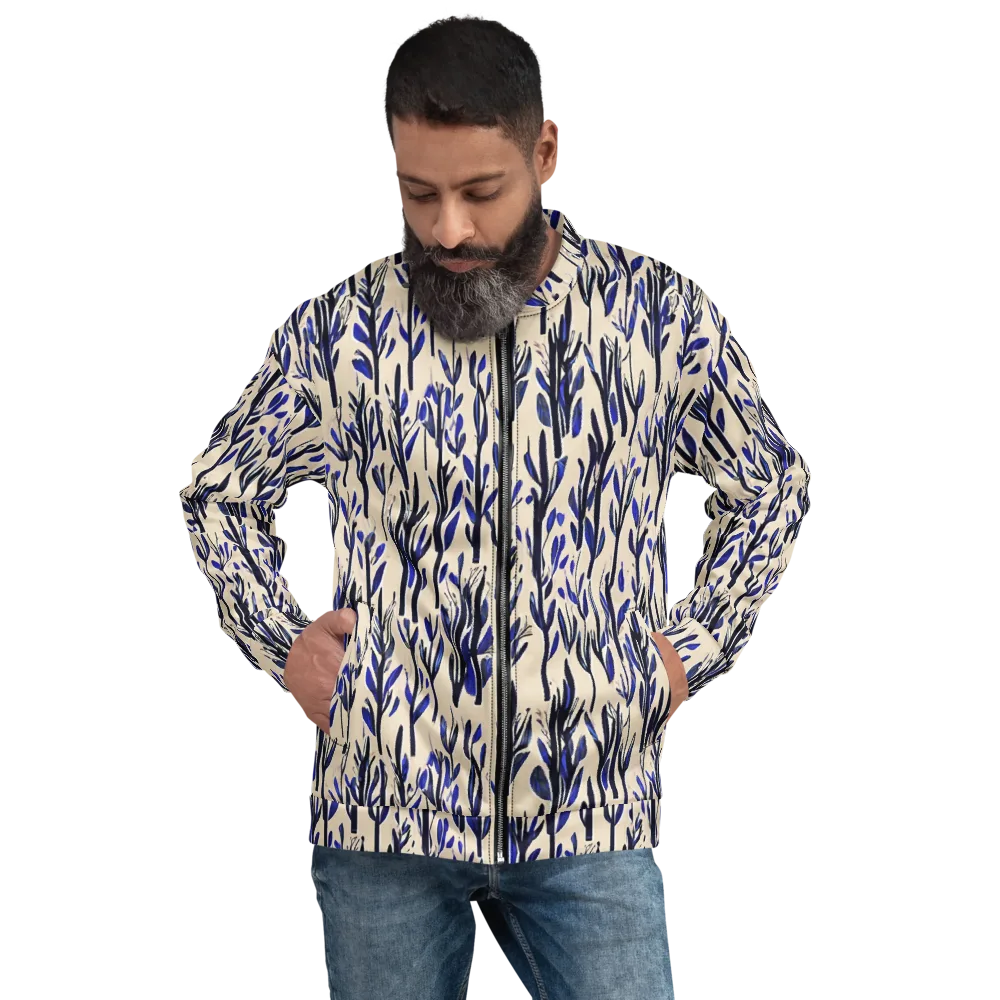 Cobalt Grove on Bomber Jacket — Front