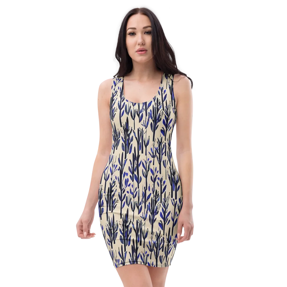 Cobalt Grove on Bodycon Dress — Front