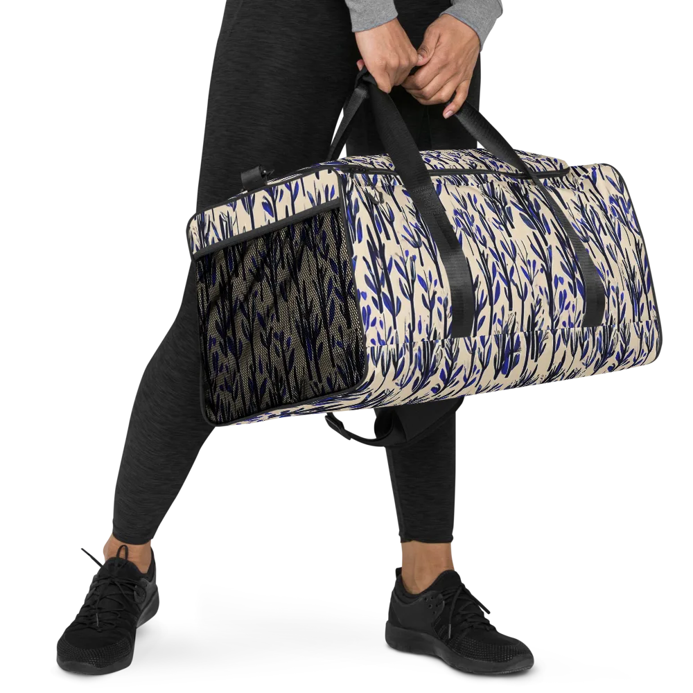 Cobalt Grove on Duffle Bag — Right Front