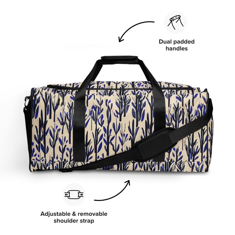 Cobalt Grove on Duffle Bag — Front