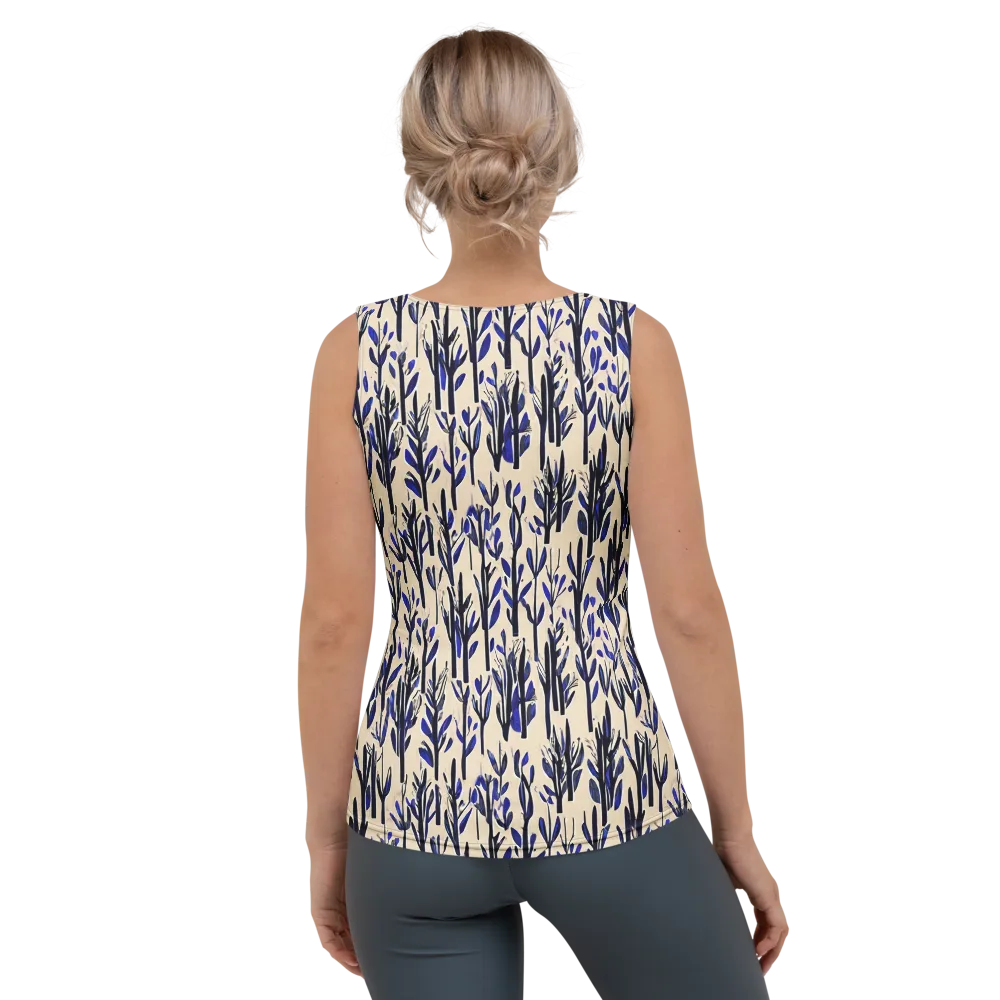 Cobalt Grove on Women's Tank Top — Back