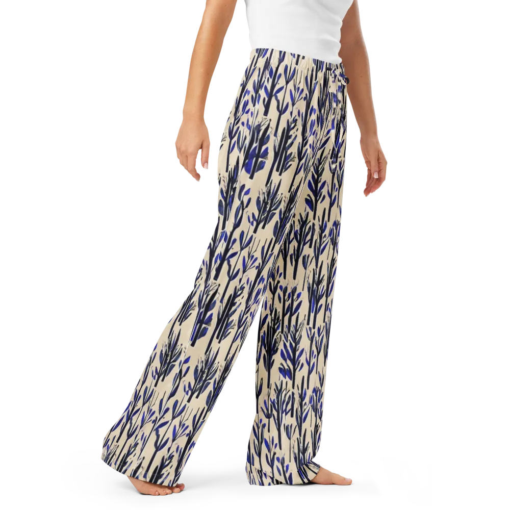 Cobalt Grove on Women's Pajama Pants — Right Front