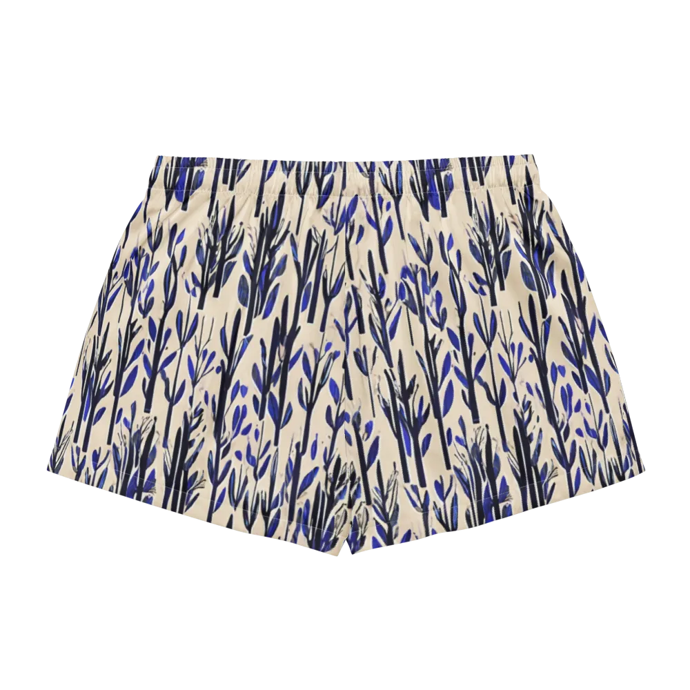 Cobalt Grove on Women's Pajama Shorts — Back