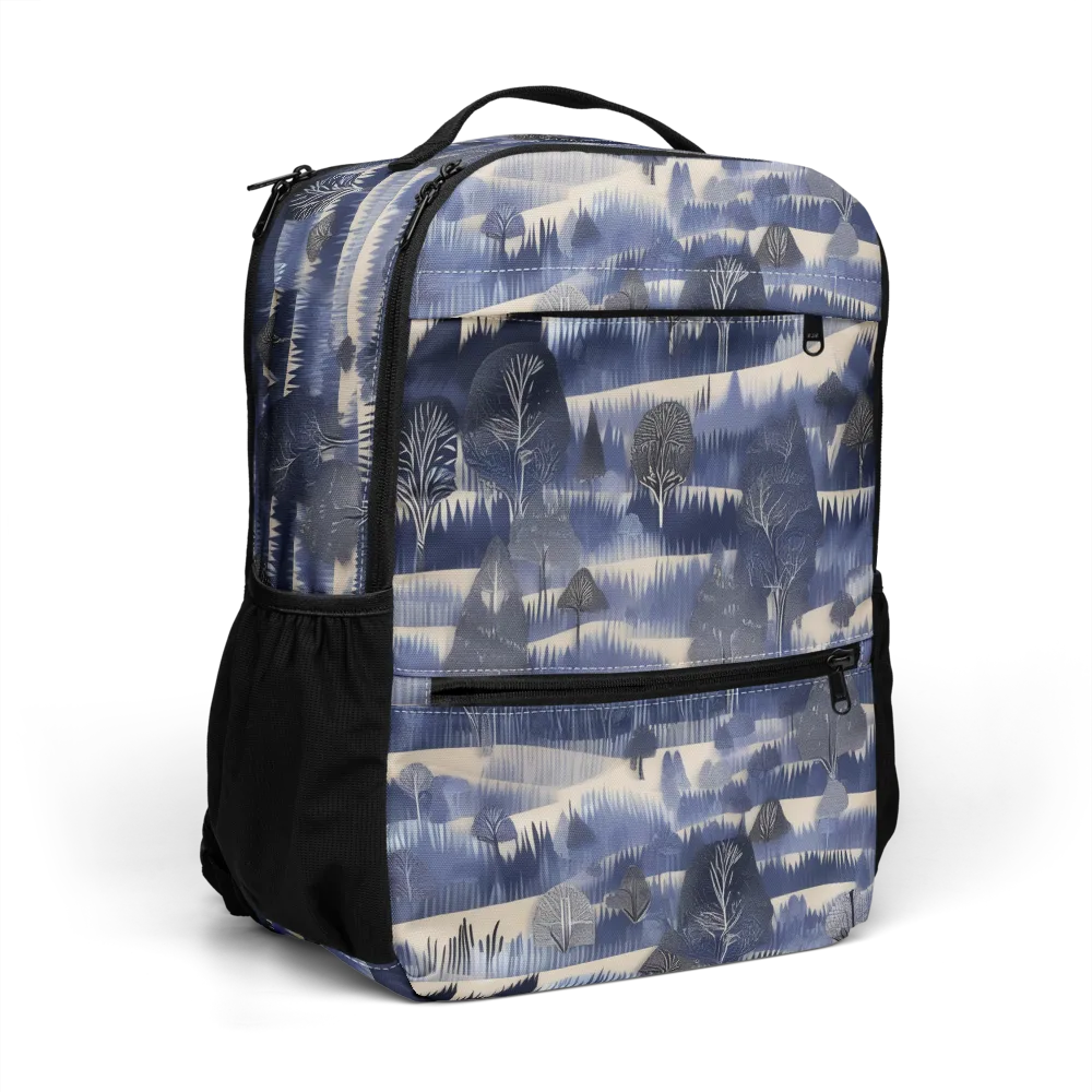 Indigo Winterwood on Utility Backpack — Right Front