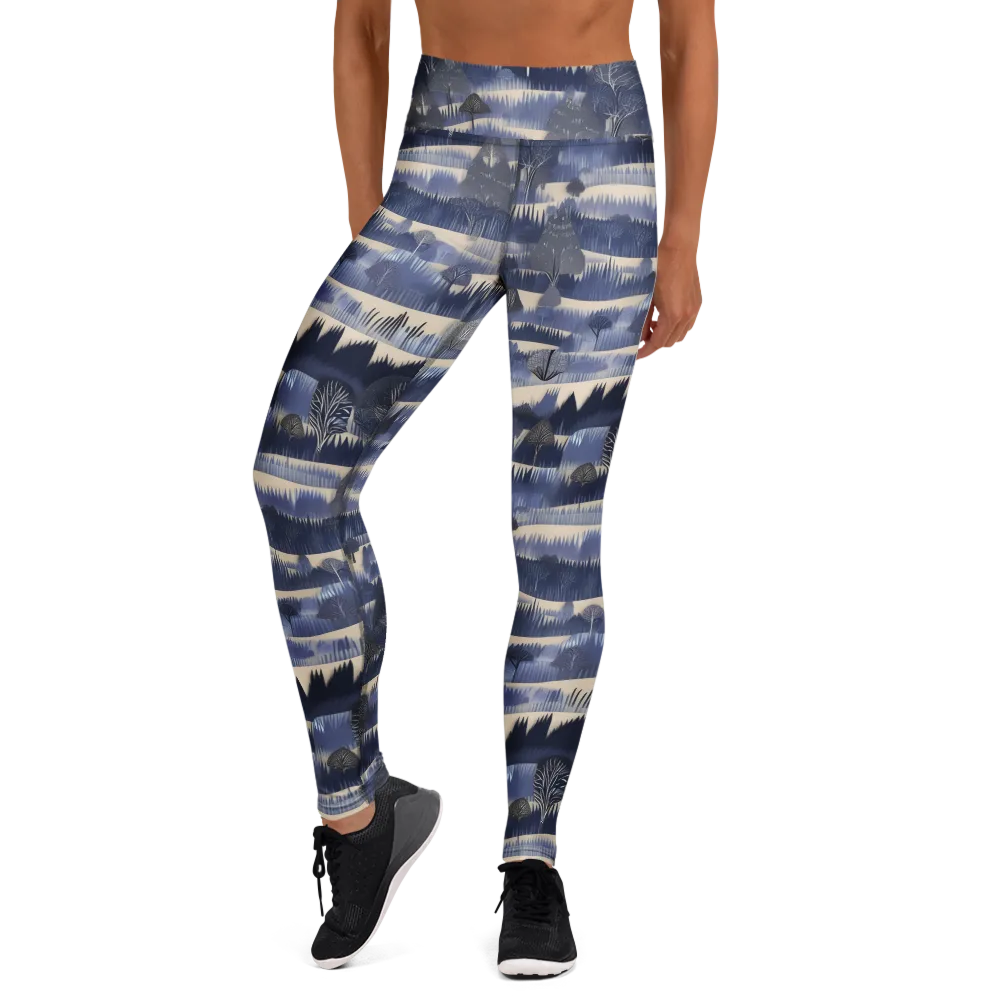 Indigo Winterwood on Yoga Leggings — Front