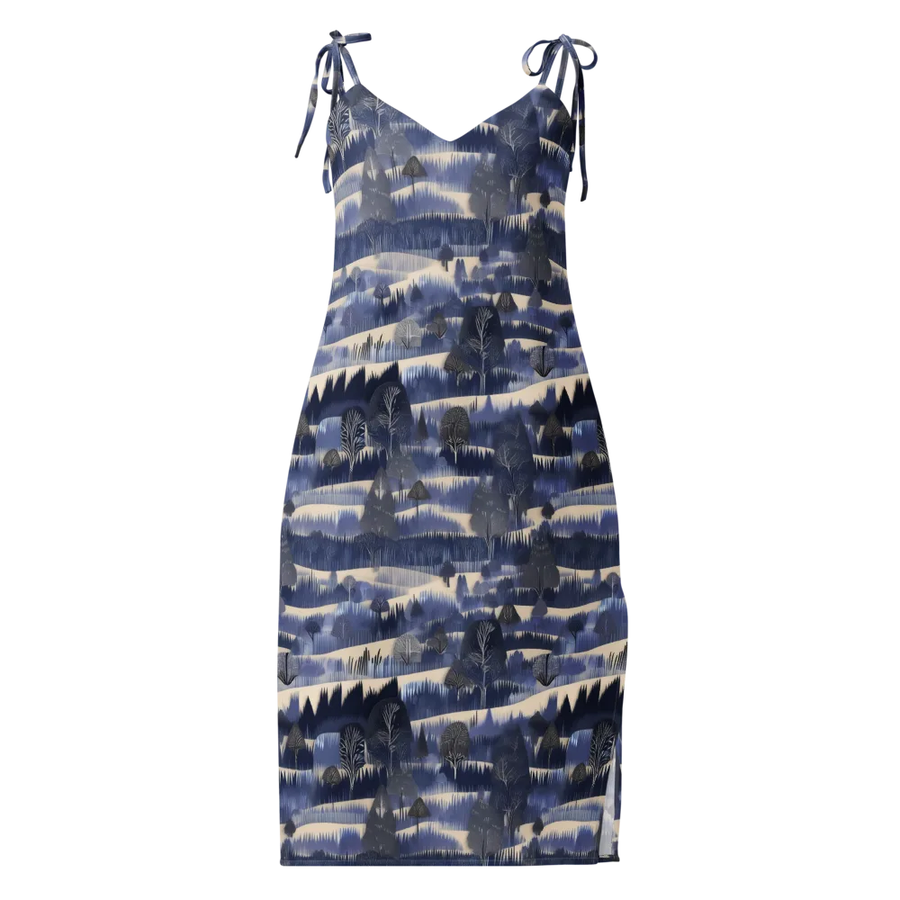 Indigo Winterwood on Slip Dress — Front