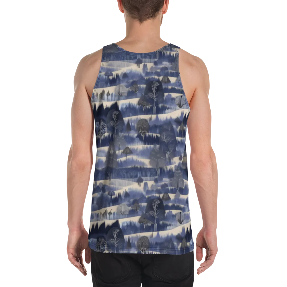Indigo Winterwood on Men's Tank Top — Back
