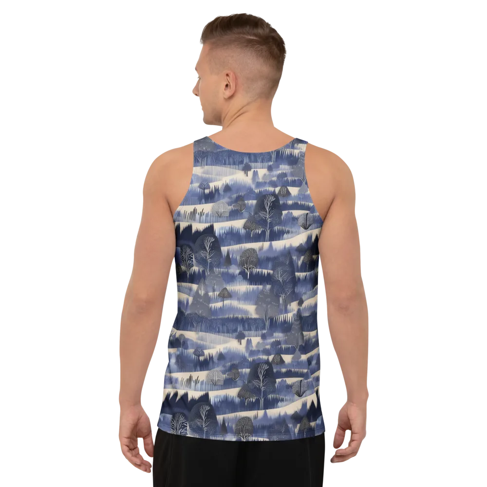Indigo Winterwood on Men's Tank Top — Back