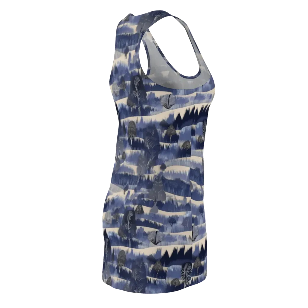 Indigo Winterwood on Racerback Dress — Back Side