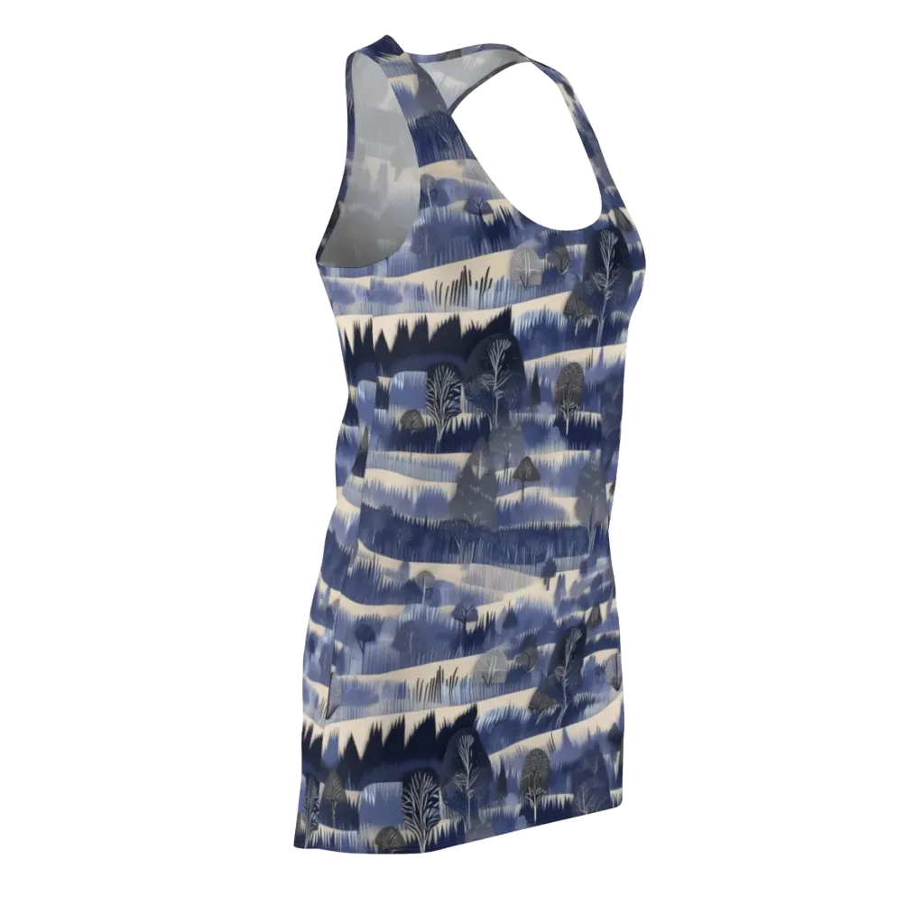 Indigo Winterwood on Racerback Dress — Front Side