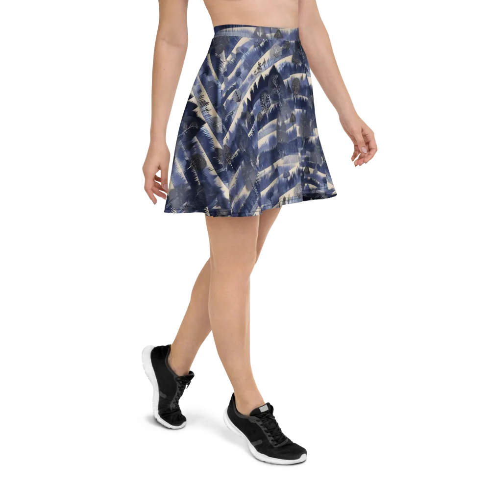 Indigo Winterwood on Skater Skirt — Right