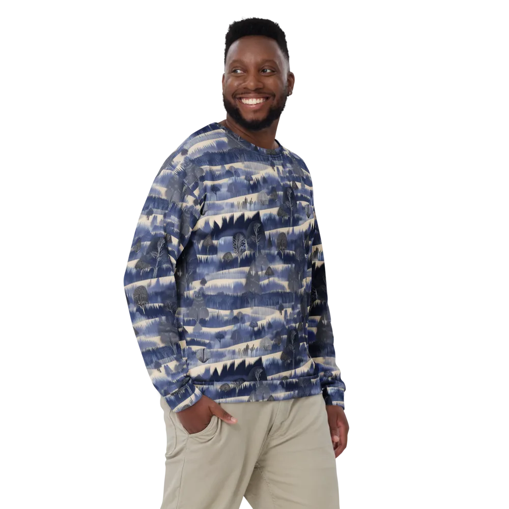 Indigo Winterwood on Sweatshirt — Front