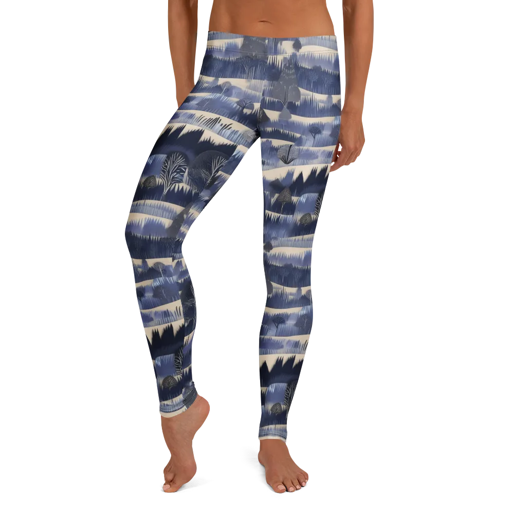 Indigo Winterwood on Leggings — Front