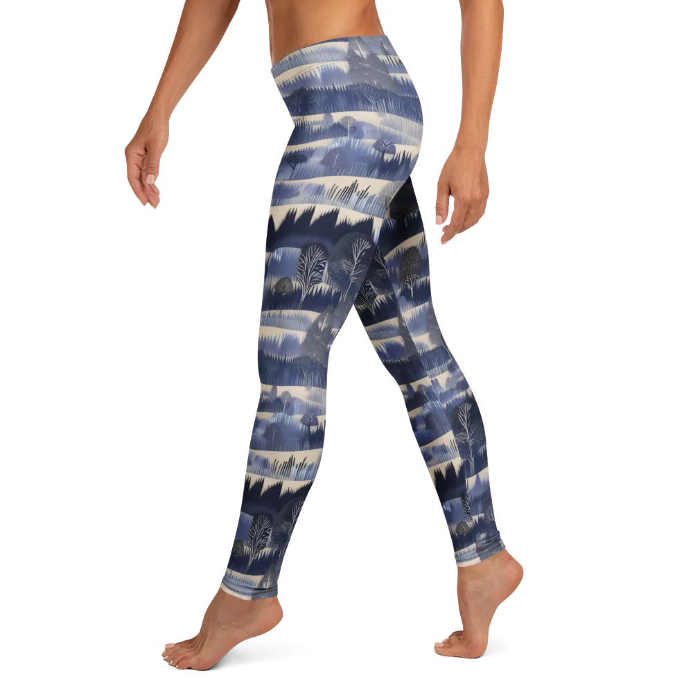 Indigo Winterwood on Leggings — Left