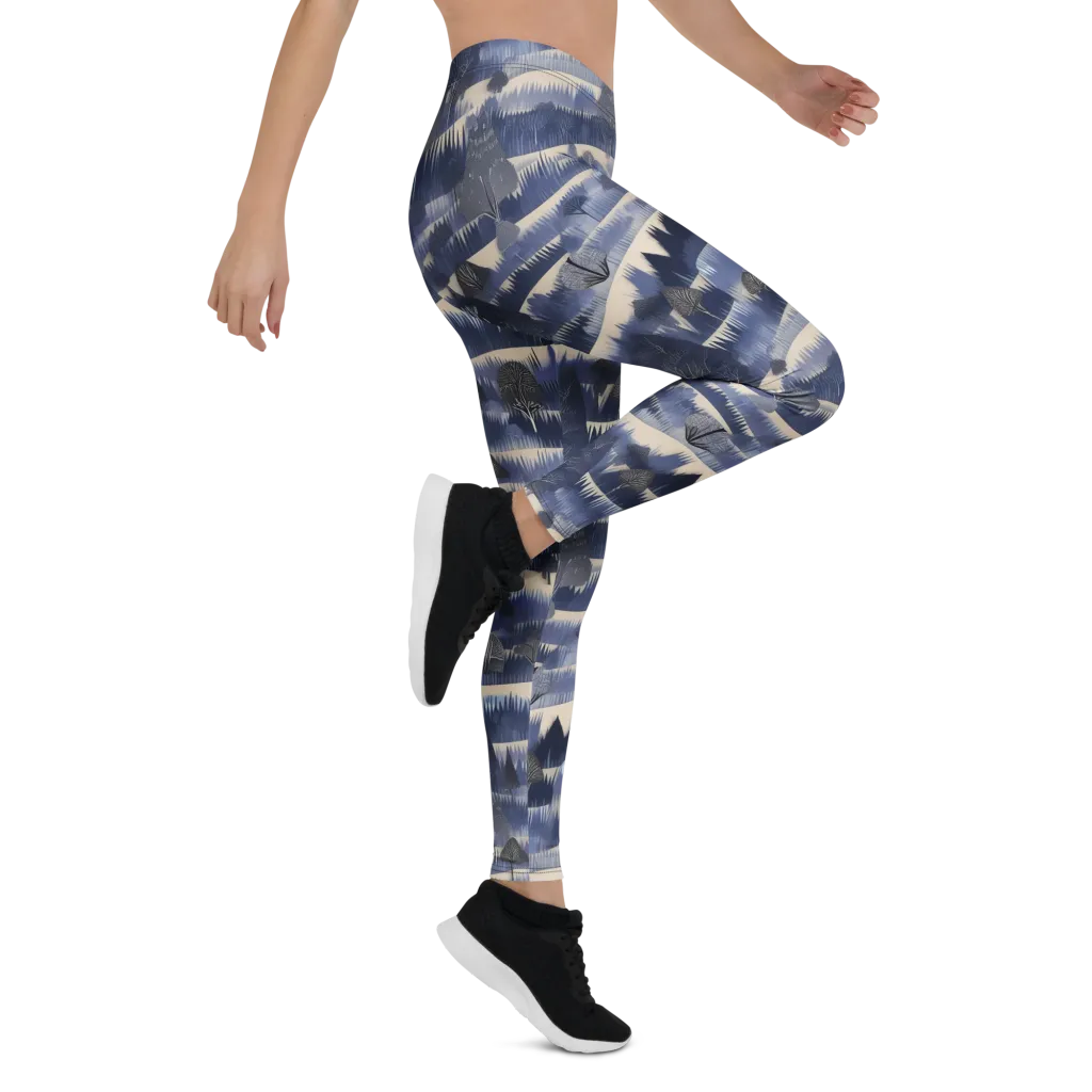 Indigo Winterwood on Leggings — Right