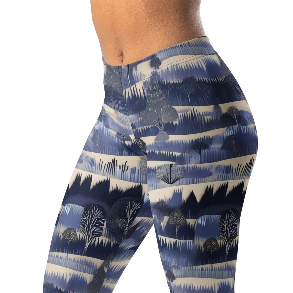 Indigo Winterwood on Leggings — Left Front
