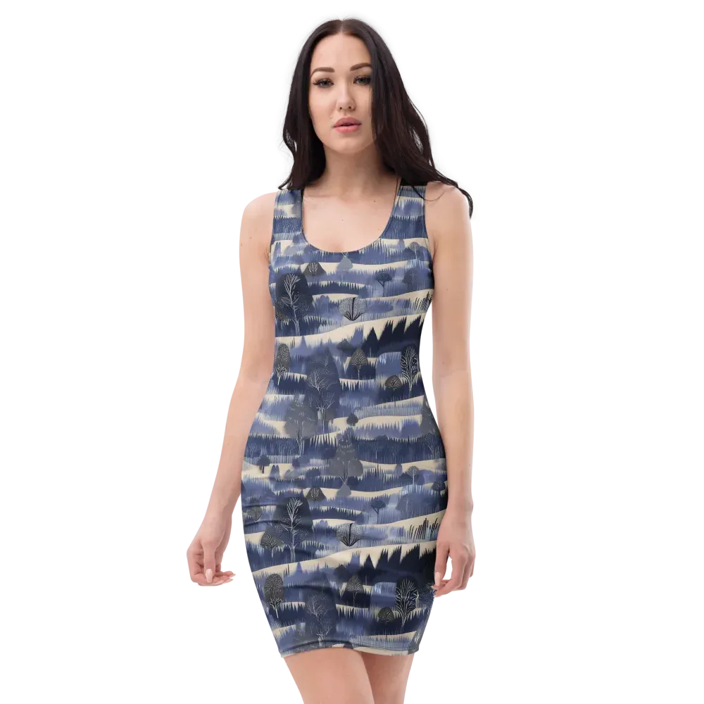 Indigo Winterwood on Bodycon Dress — Front