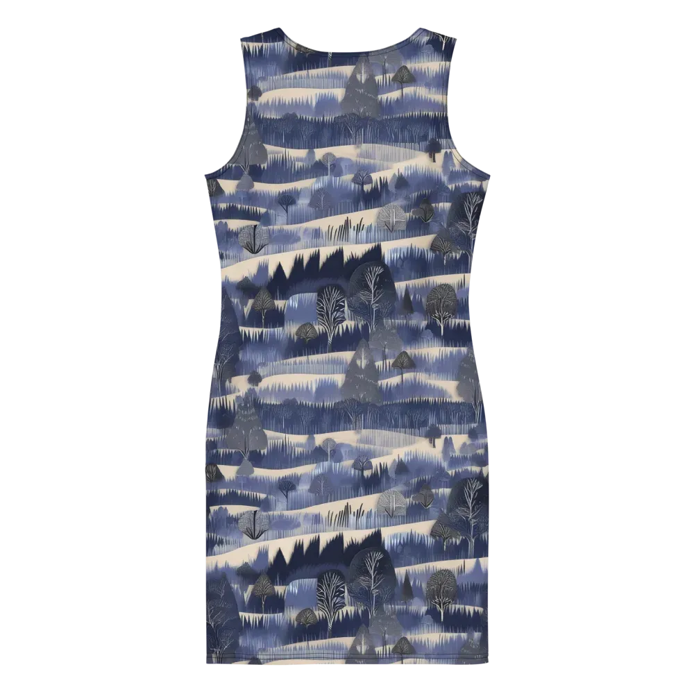 Indigo Winterwood on Bodycon Dress — Back