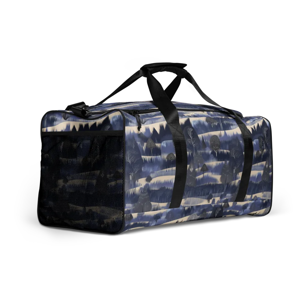 Indigo Winterwood on Duffle Bag — Right Front