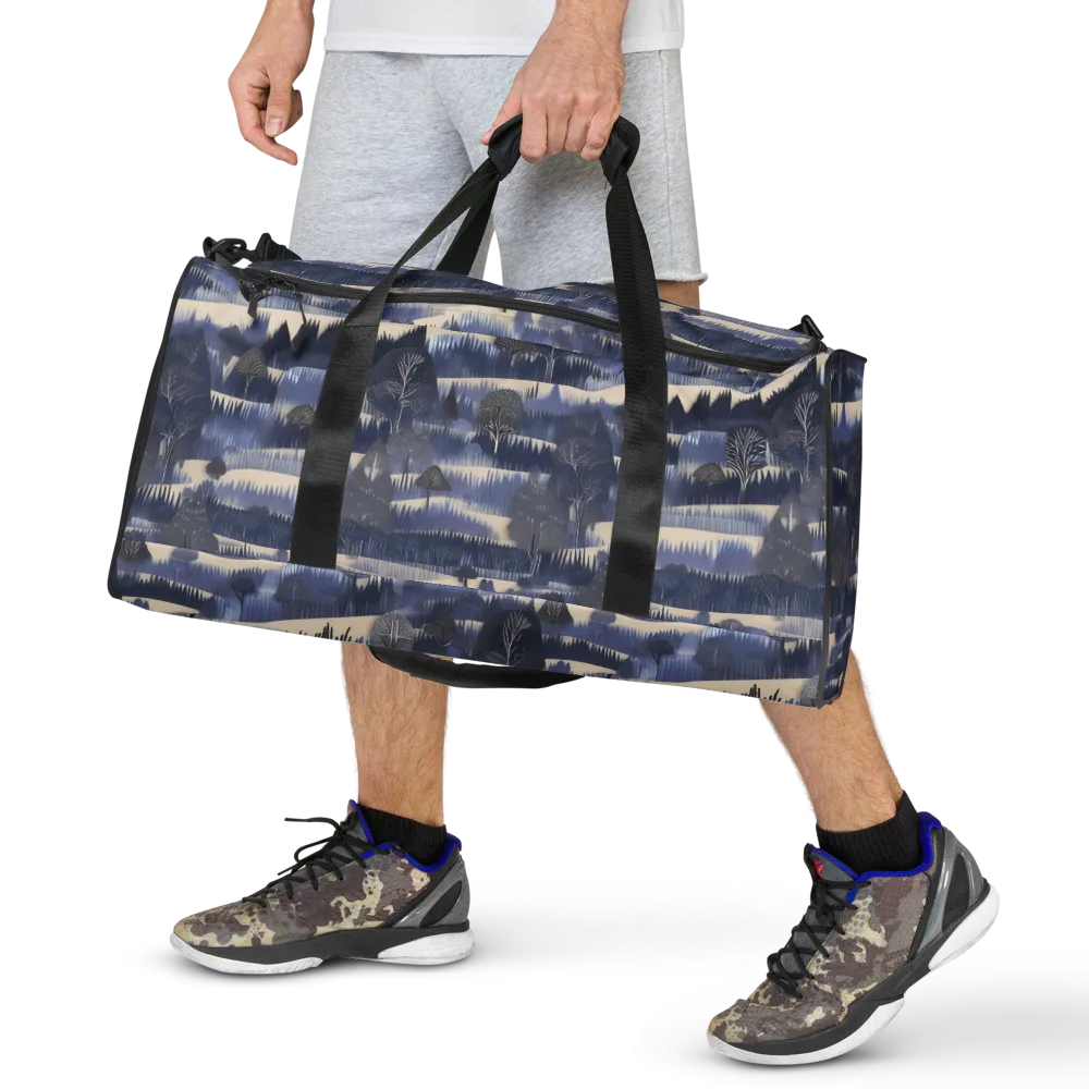 Indigo Winterwood on Duffle Bag — Front