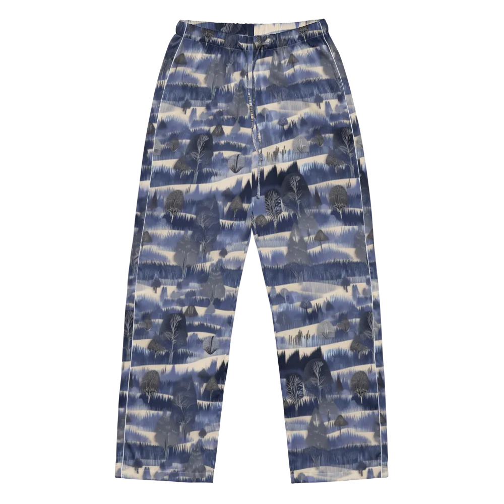 Indigo Winterwood on Women's Pajama Pants — Front