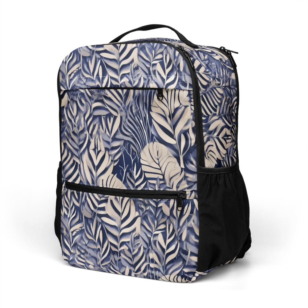 Moonlit Herbarium on Utility Backpack — Left Front