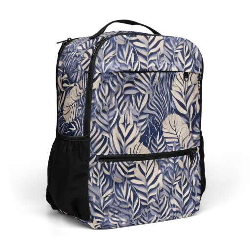 Moonlit Herbarium on a Utility Backpack