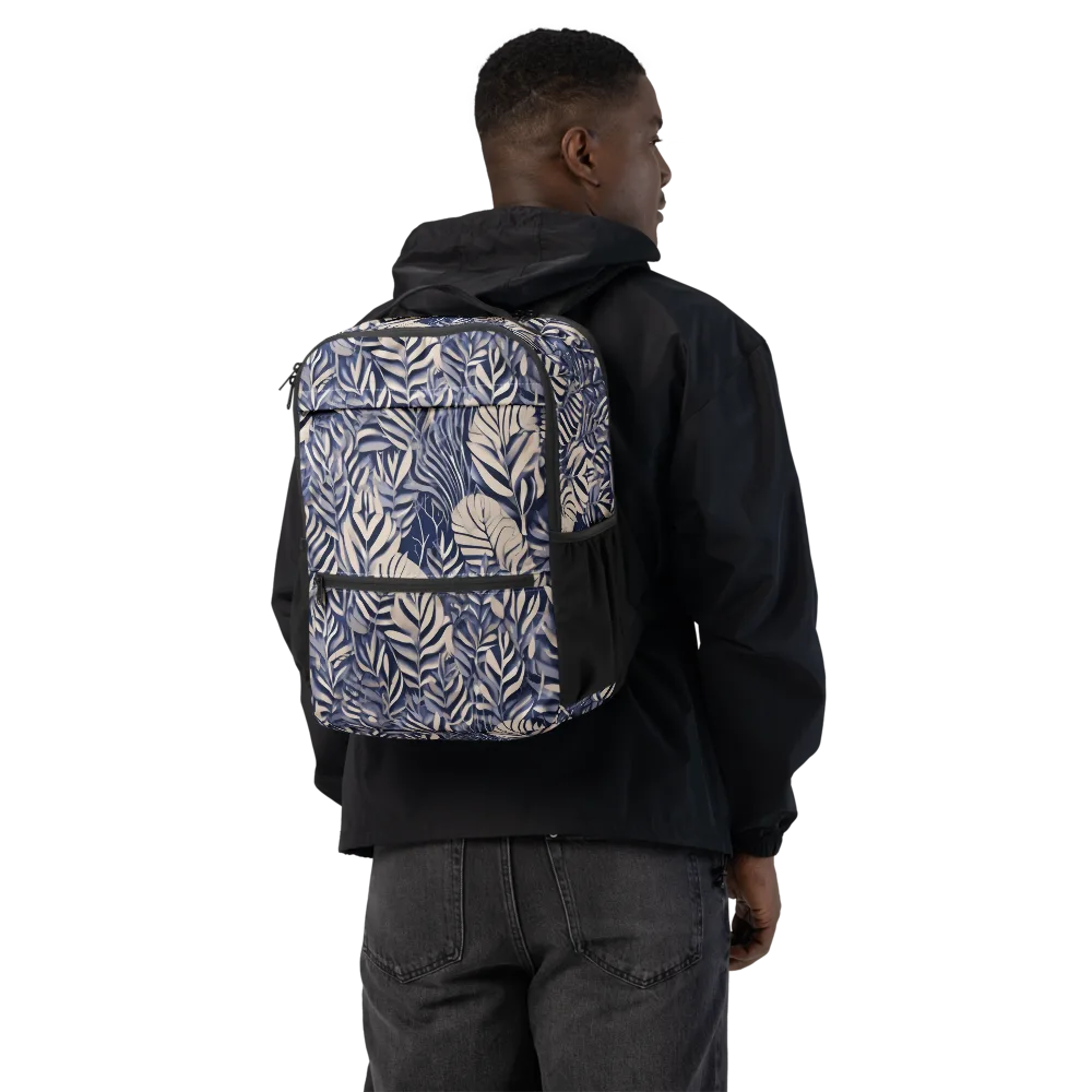 Moonlit Herbarium on Utility Backpack — Back