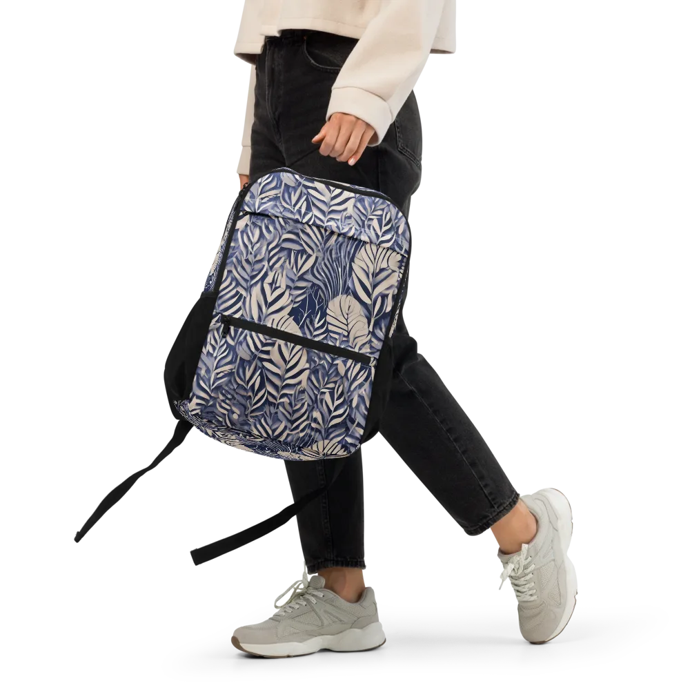 Moonlit Herbarium on Utility Backpack — Front