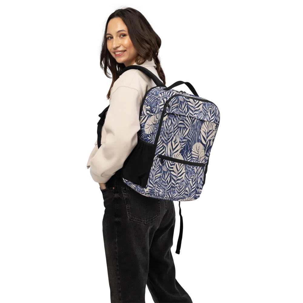 Moonlit Herbarium on Utility Backpack — Back