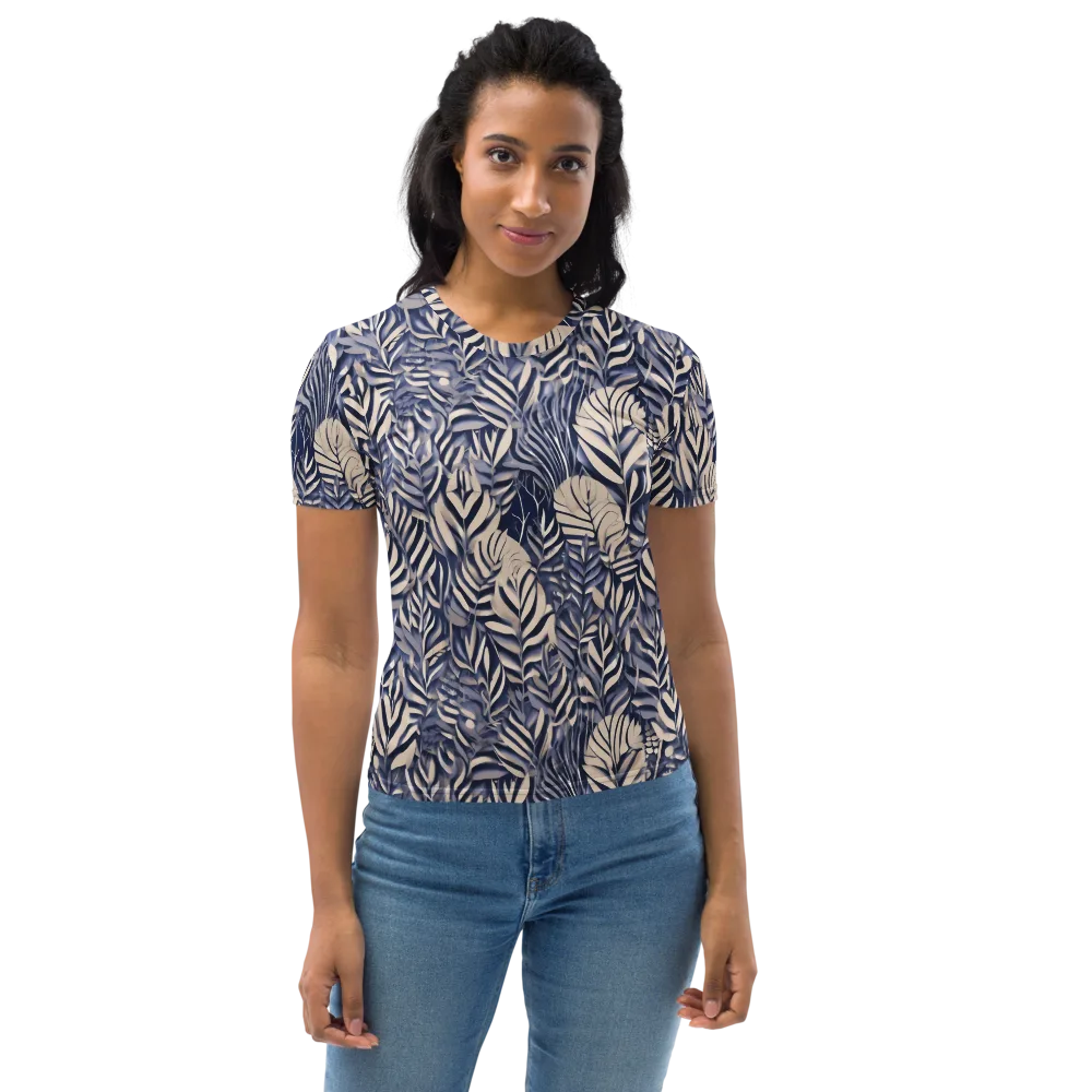 Moonlit Herbarium on Women's Crew Neck T-Shirt — Front