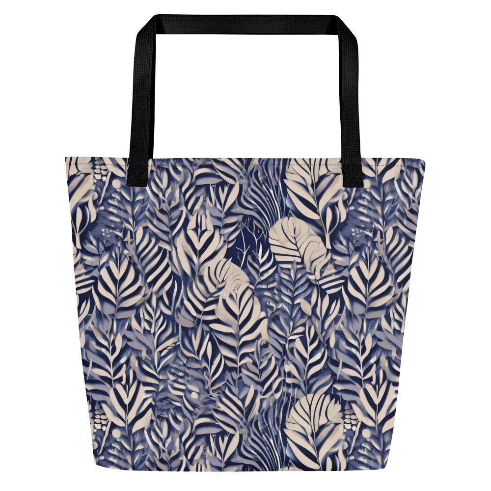 Moonlit Herbarium on Large Tote Bag W/ Pocket — Front