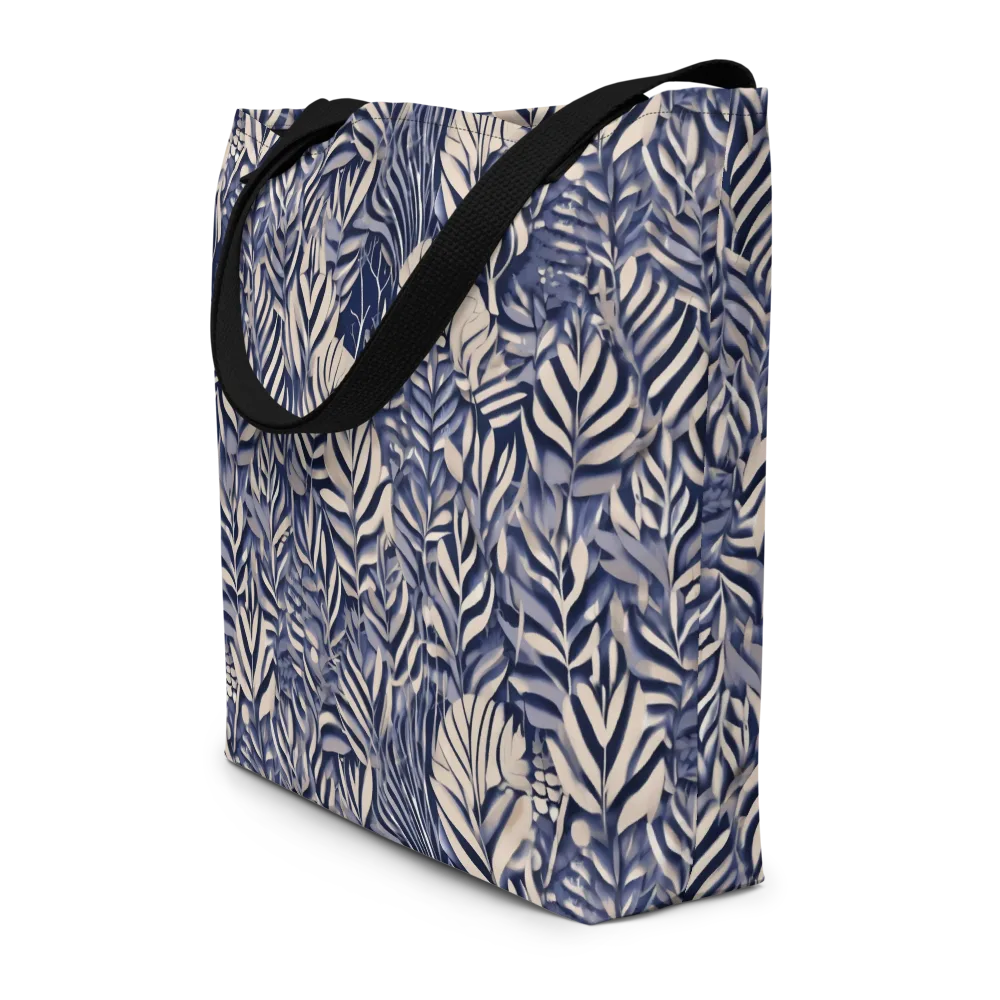 Moonlit Herbarium on Large Tote Bag W/ Pocket — Front