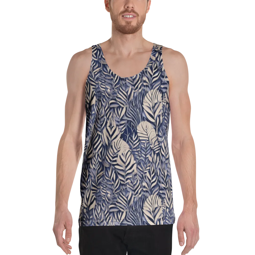 Moonlit Herbarium on Men's Tank Top — Front