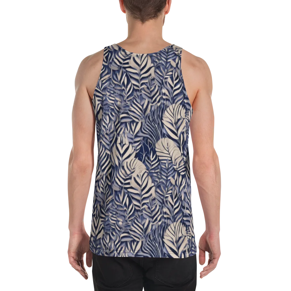 Moonlit Herbarium on Men's Tank Top — Back